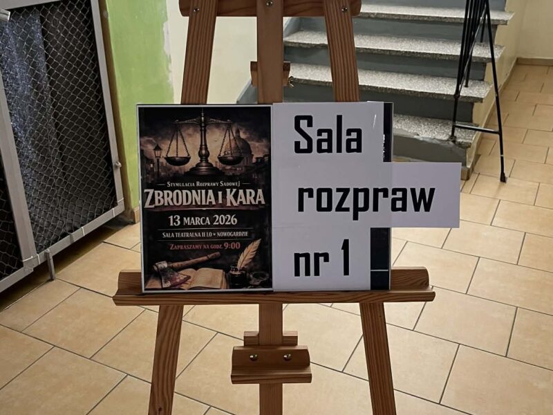 Na sali sądowej jak w prawdziwym procesie  