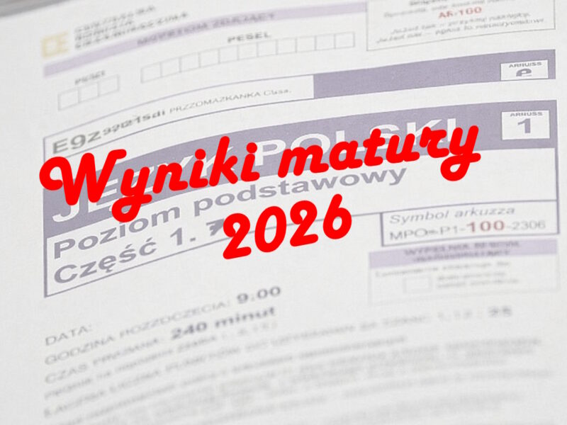 Wyniki matury 2026